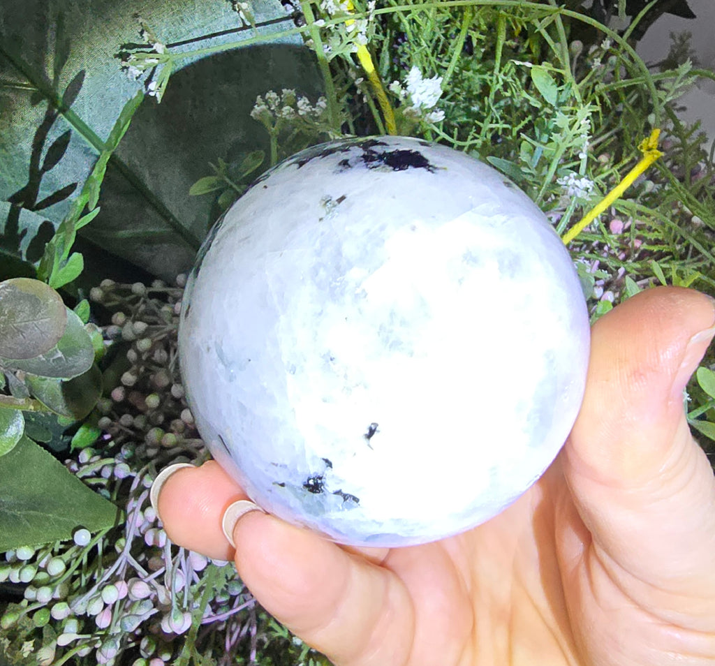 Rainbow Moonstone Sphere