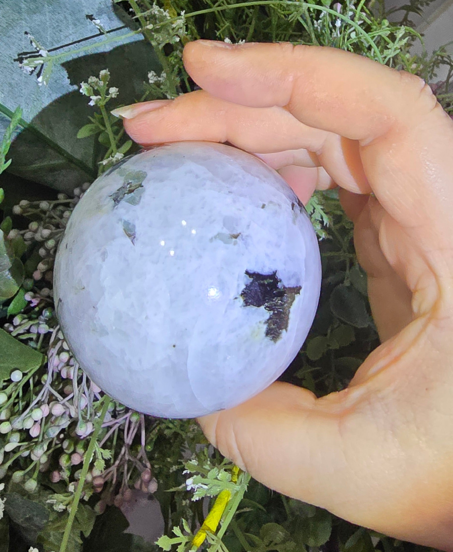 Rainbow Moonstone Sphere
