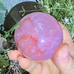 Fire Quartz Sphere
