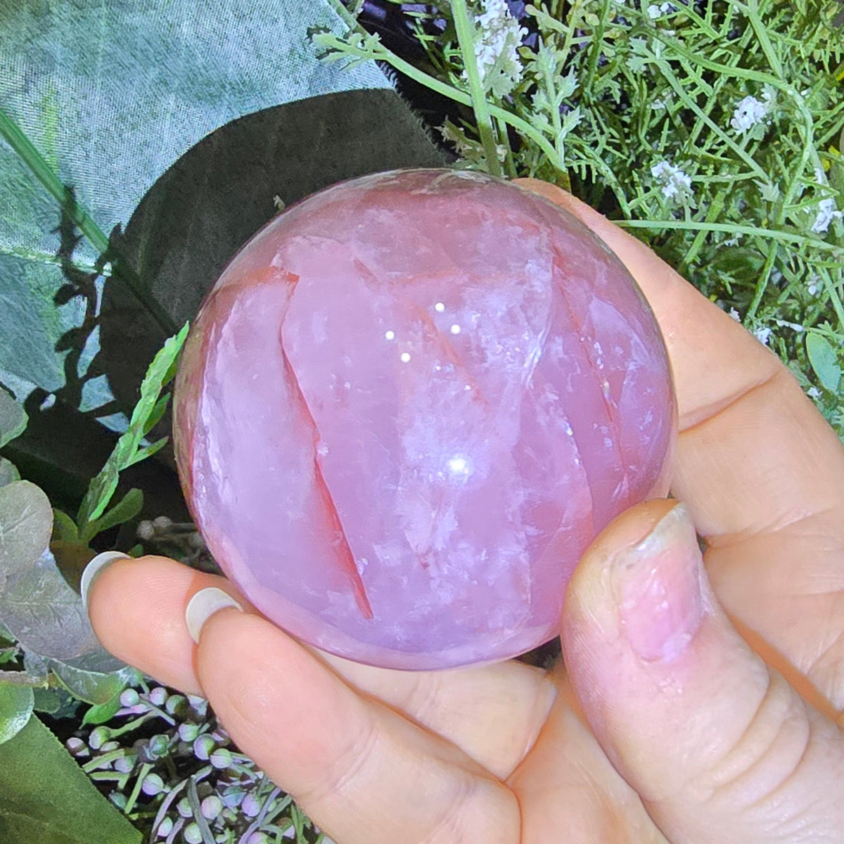 Fire Quartz Sphere