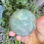 Green Moonstone Sphere