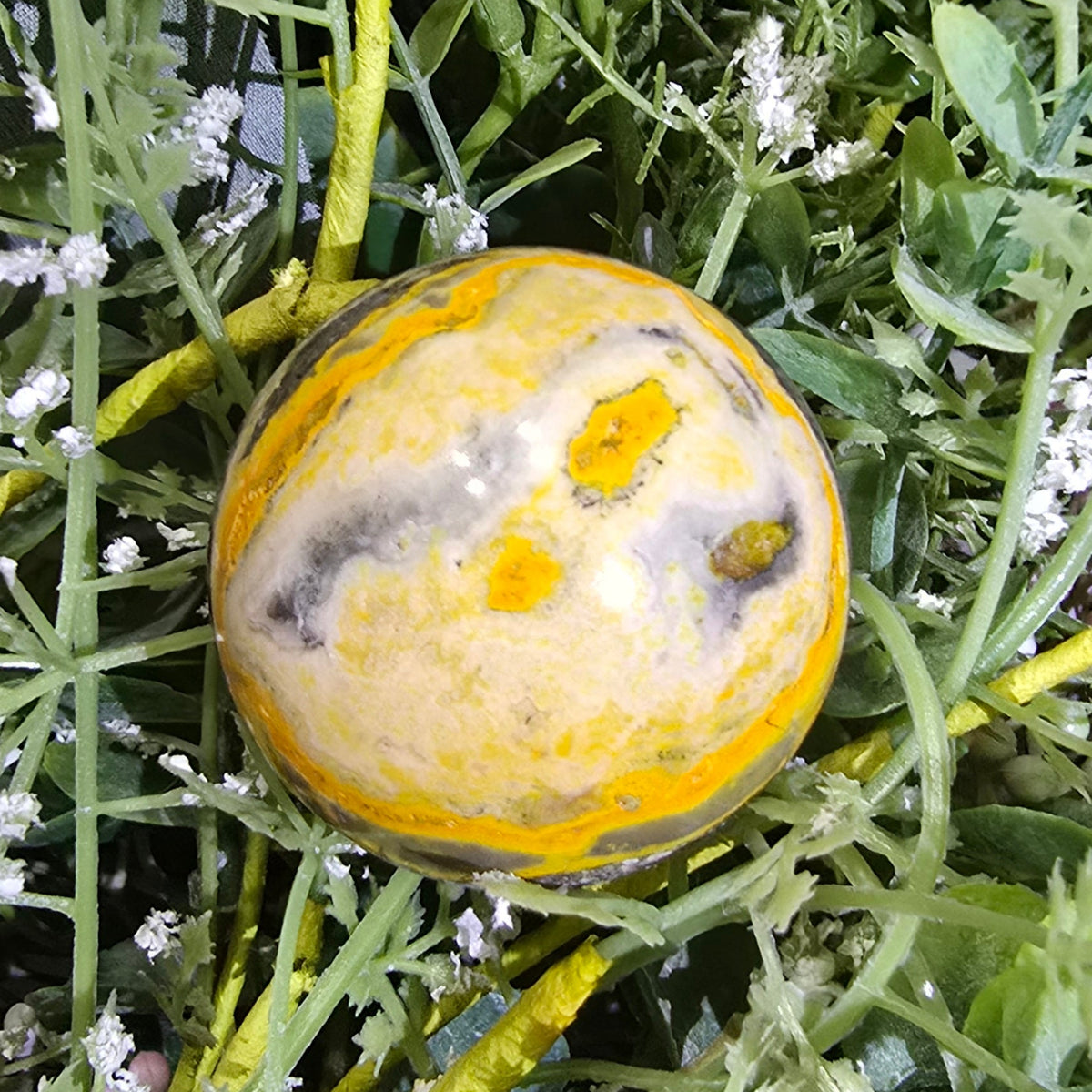 Bumblebee Jasper sphere