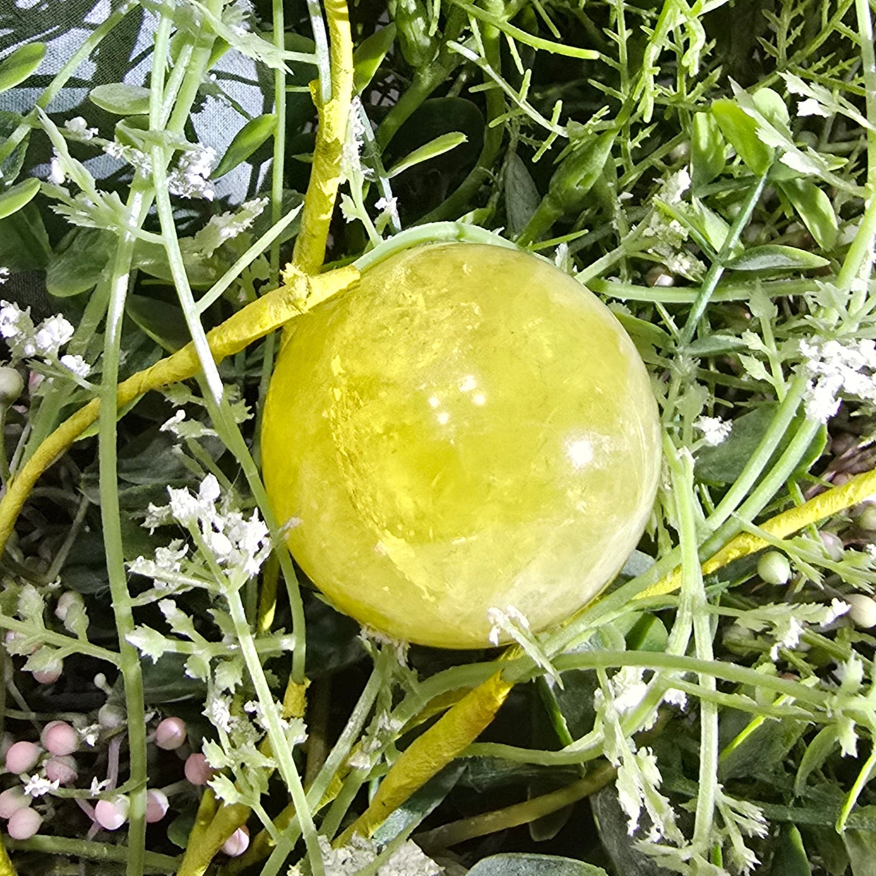 Citrine sphere
