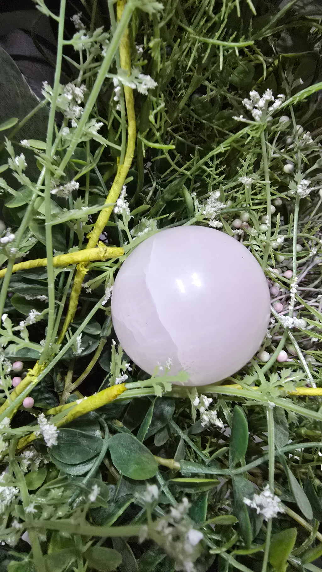 Pink Calcite sphere