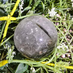 Garden quartz sphere