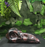 Garnet Raven Skull