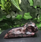 Garnet Raven Skull