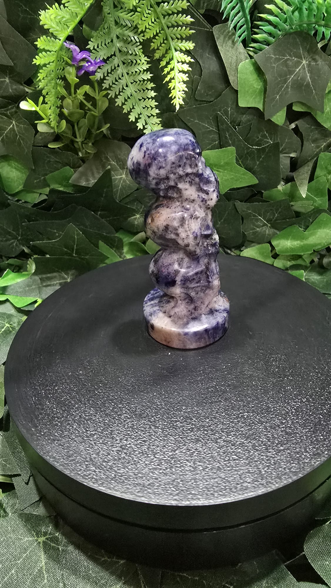 Sodalite see no evil, hear no evil, speak no evil skulls