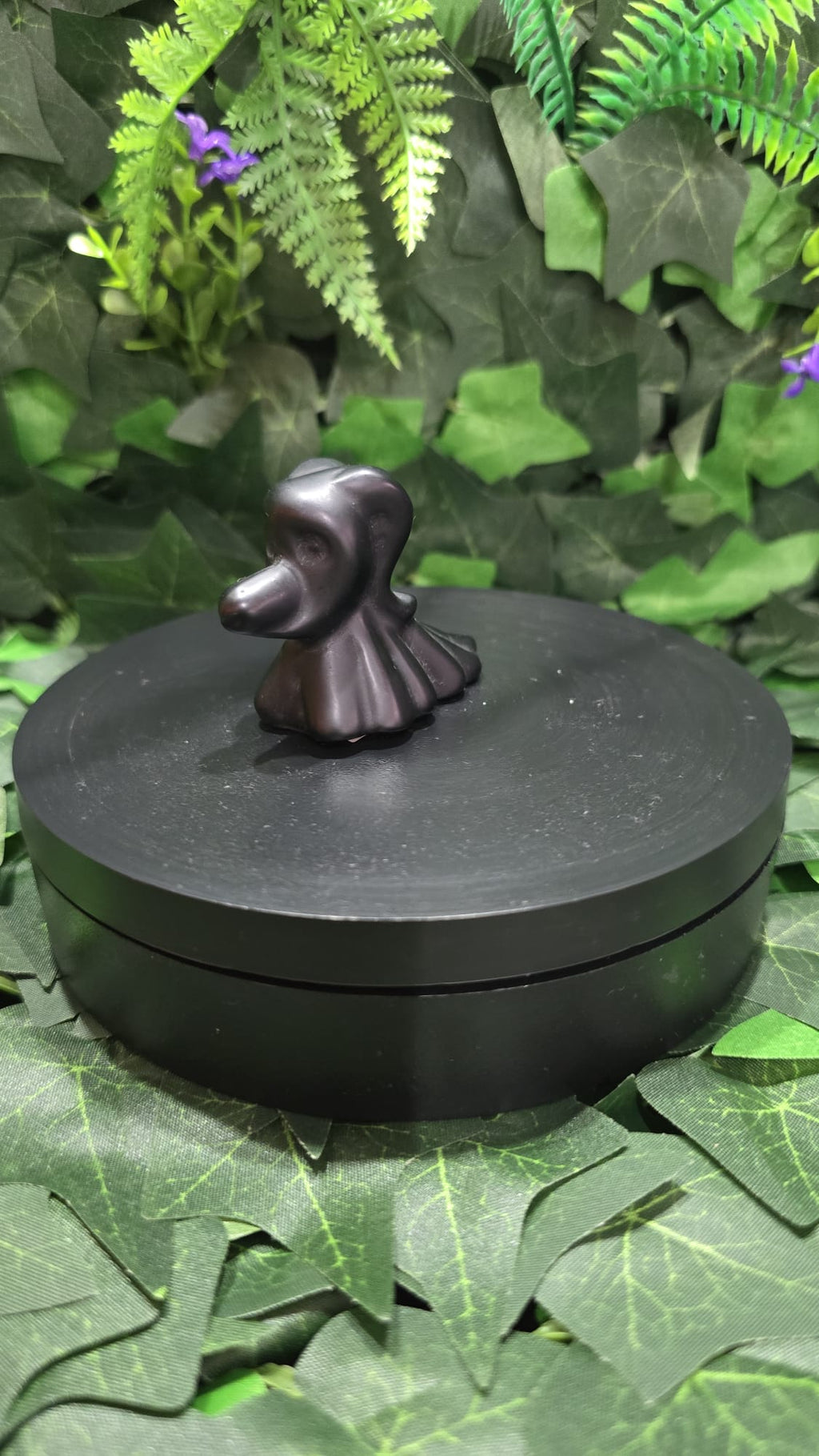 Black obsidian Zero dog