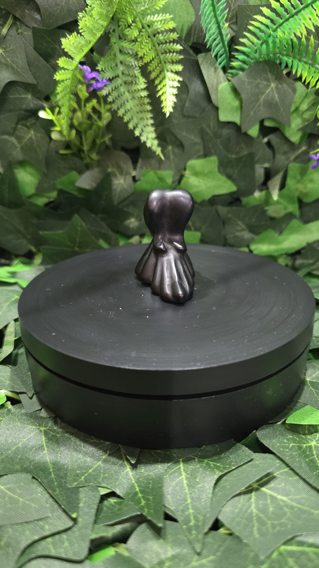 Black obsidian Zero dog