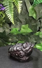 Black Obsidian Money Toad