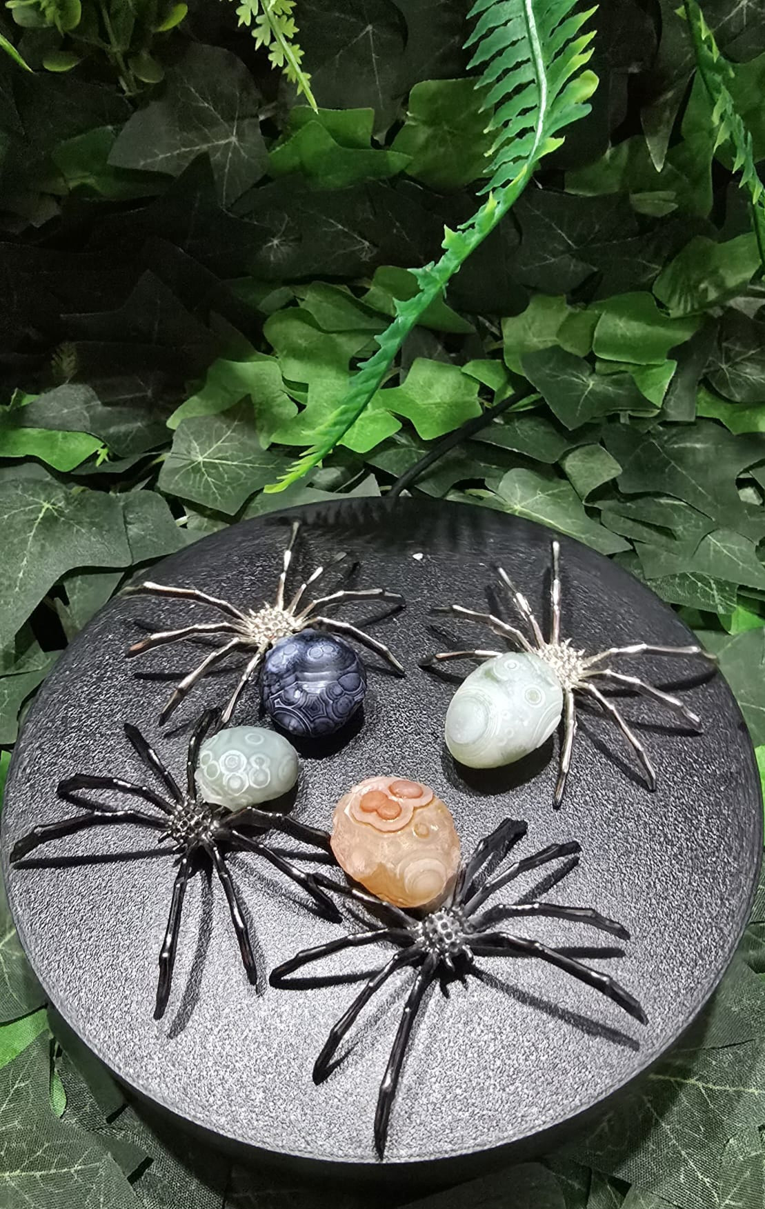 Gobi Agate Spiders