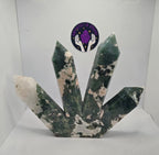 Moss Agate Quad tower