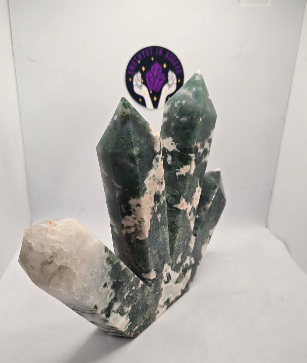 Moss Agate Quad tower