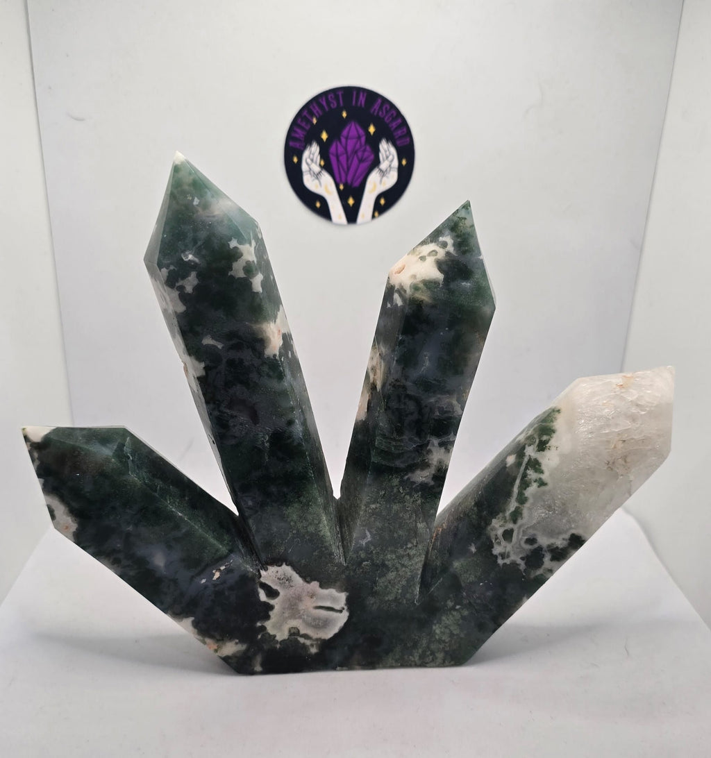 Moss Agate Quad tower