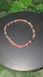Rainbow Touramaline Faceted Bracelet