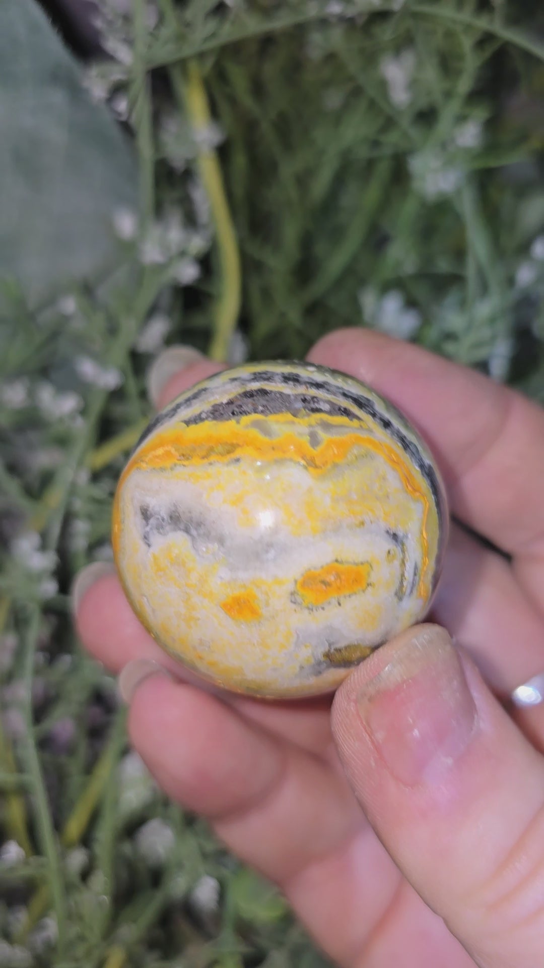 Bumblebee Jasper sphere