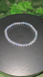 Aquamarine Faceted Bracelet
